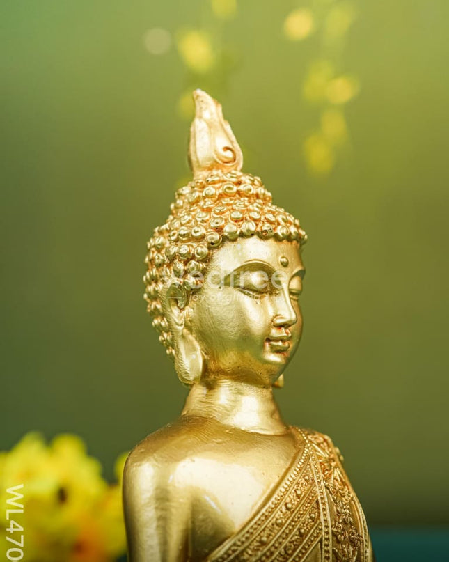 Polyresin Buddha Idol - 7 inch - WL4700
