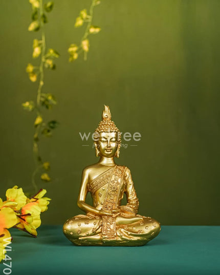 Polyresin Buddha Idol - 7 inch - WL4700