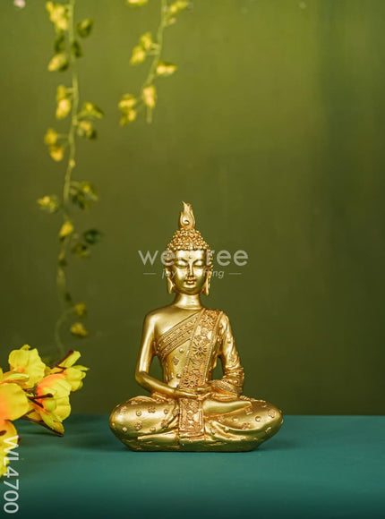 Polyresin Buddha Idol - 7 inch - WL4700
