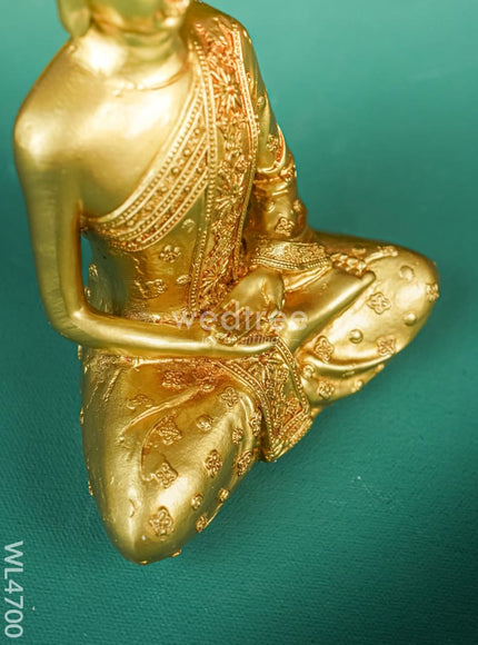 Polyresin Buddha Idol - 7 inch - WL4700