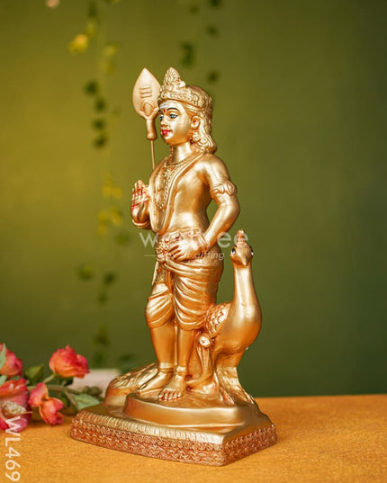 Polyresin Murugan Idol - 13 inch - WL4692