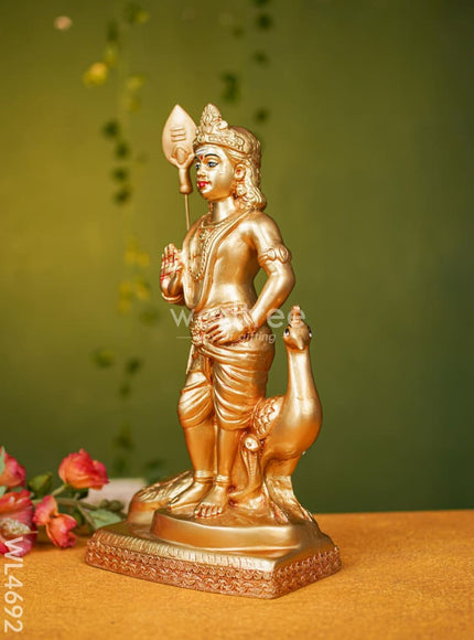 Polyresin Murugan Idol - 13 inch - WL4692