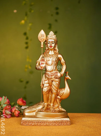 Polyresin Murugan Idol - 13 inch - WL4692