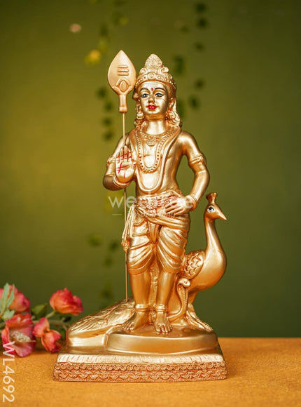 Polyresin Murugan Idol - 13 inch - WL4692