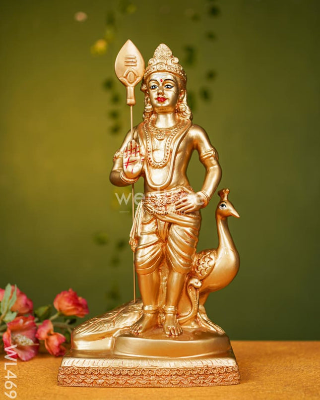 Polyresin Murugan Idol - 13 inch - WL4692