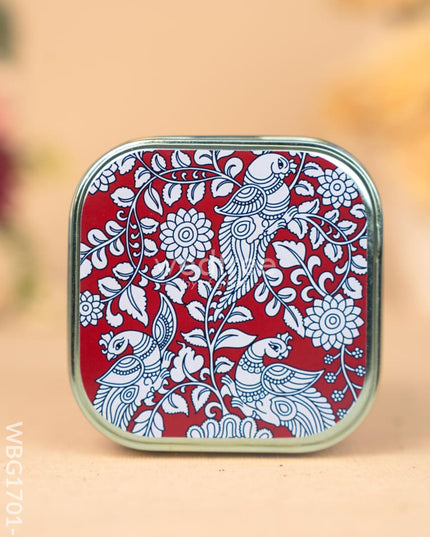 Printed Tin Box - Kalamkari Design - WBG1701-1
