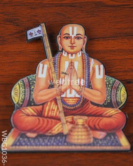 Ramanujacharya Fridge Magnet - WBG1036-4