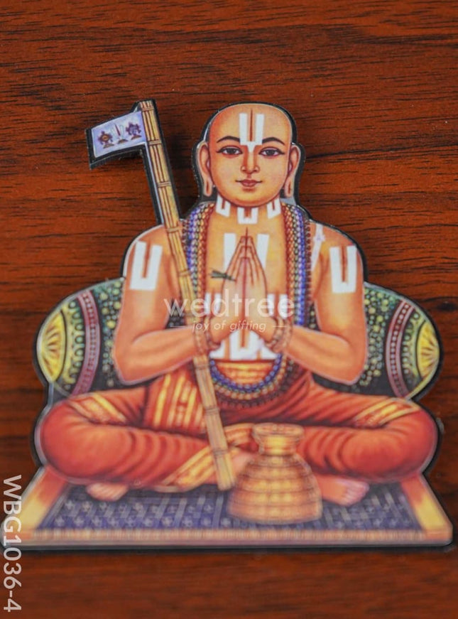 Ramanujacharya Fridge Magnet - WBG1036-4