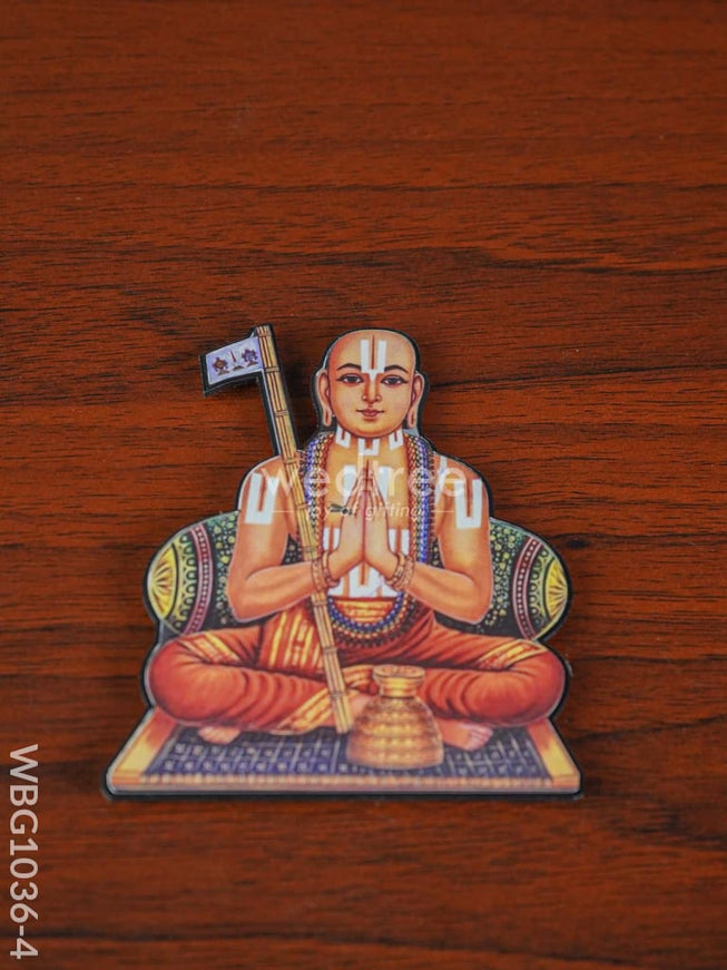 Ramanujacharya Fridge Magnet - WBG1036-4