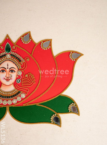 Rangoli - Lotus with Amman Face - WL5136