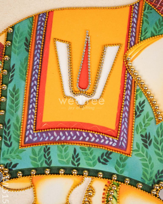Rangoli - Set of 2 Elephant - WL5154