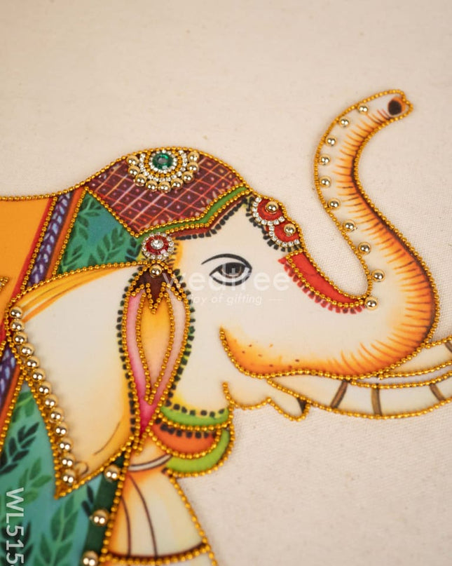 Rangoli - Set of 2 Elephant - WL5154