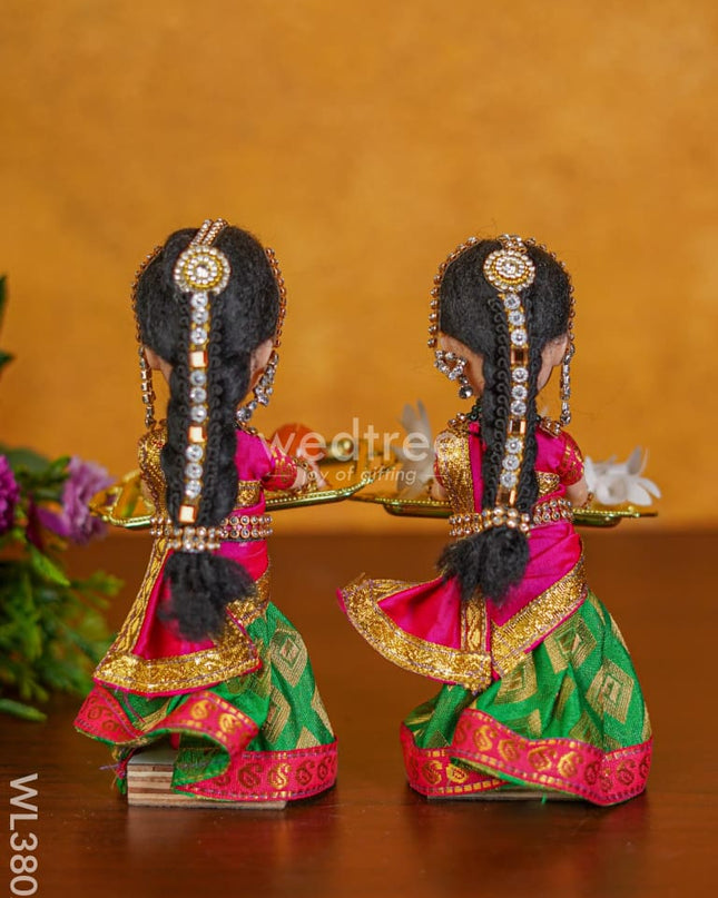 Small Welcome Dolls (Set of 2) - 7 inch - WL3802
