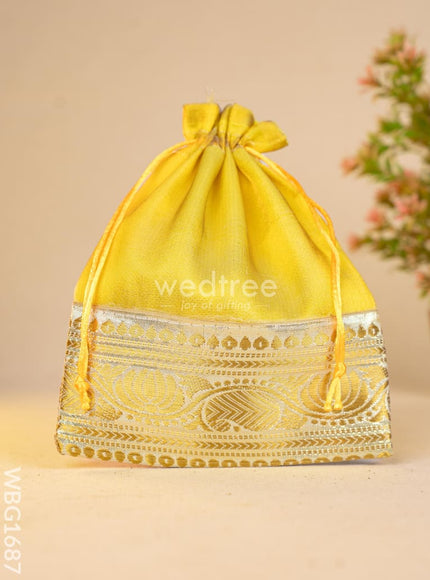 String Bag with Border - WBG1687