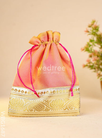 String Bag with Border - WBG1687
