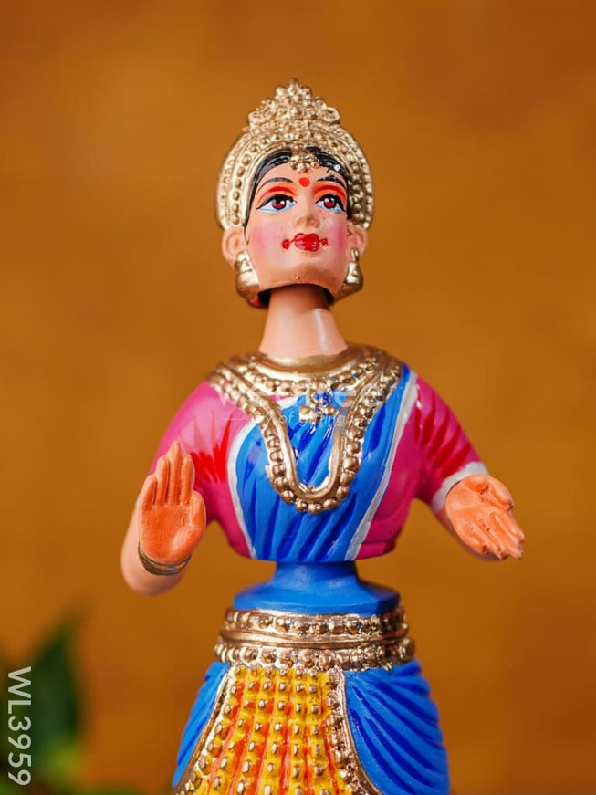 Tanjore Dancing Doll - Kondapalli - WL3959