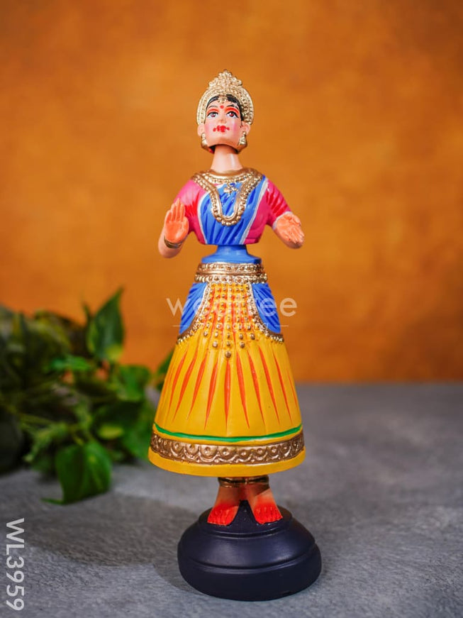 Tanjore Dancing Doll - Kondapalli - WL3959