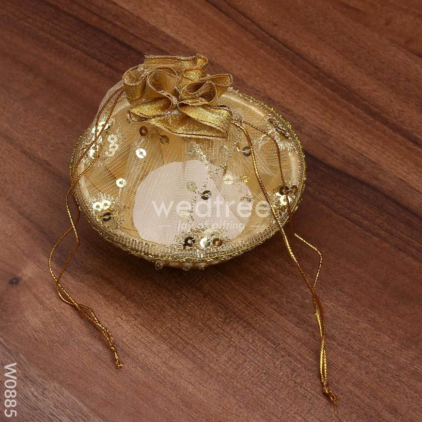 Tissue Bag With Round Base Medium - W0885