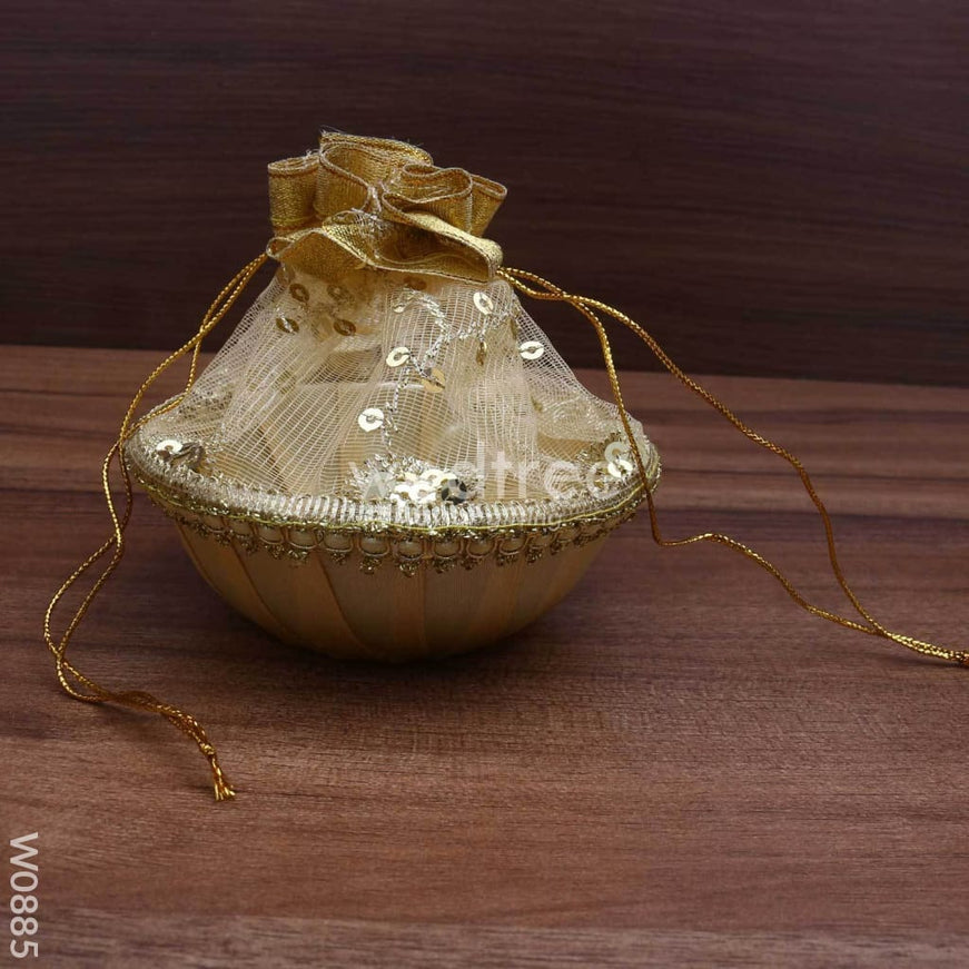 Tissue Bag With Round Base Medium - W0885