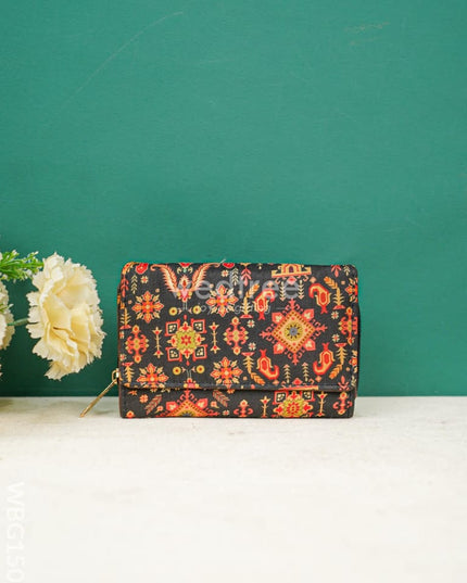 Tussar Silk Hand Purse - WBG1502