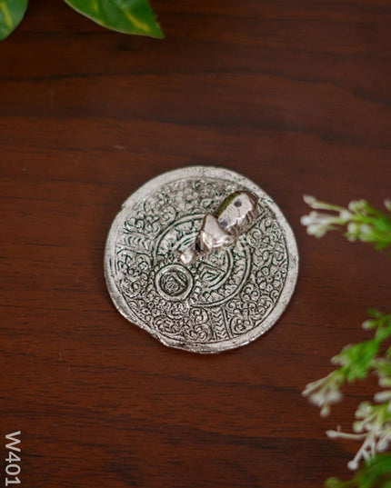 White Metal Agarbathi Stand - W4015