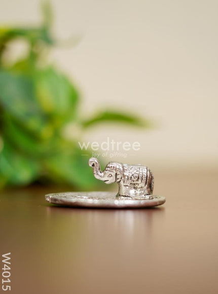 White Metal Agarbathi Stand - W4015