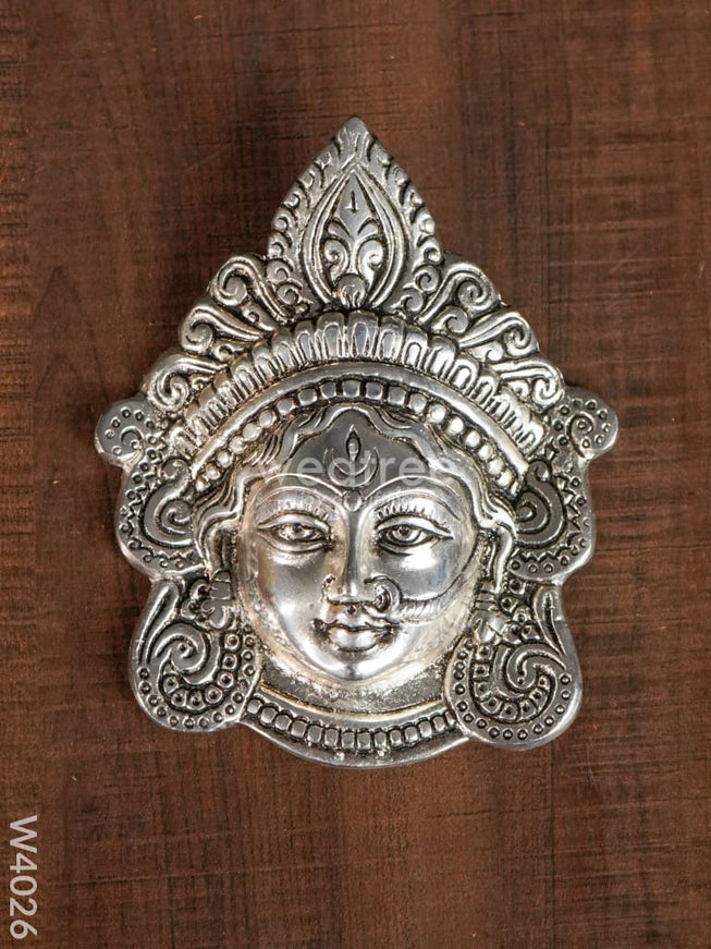 White Metal Devi face - W4026