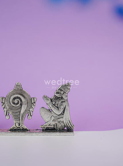 Zinc Alloy Shank Chakra Nama Stand - WBG1424