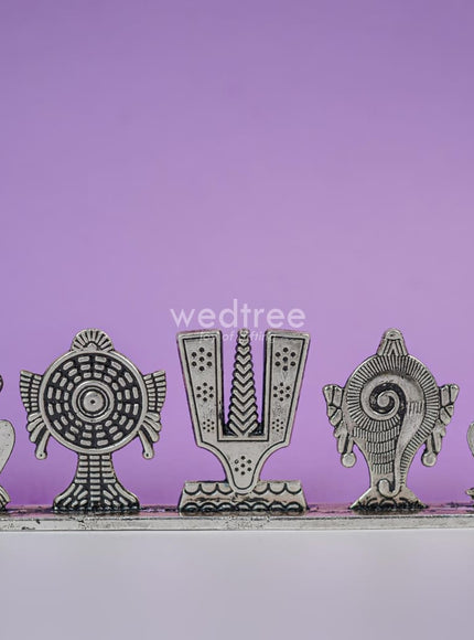 Zinc Alloy Shank Chakra Nama Stand - WBG1424
